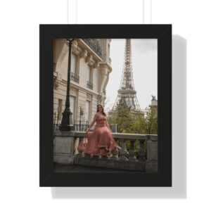 Costumizable ThinJen Framed Vertical Poster